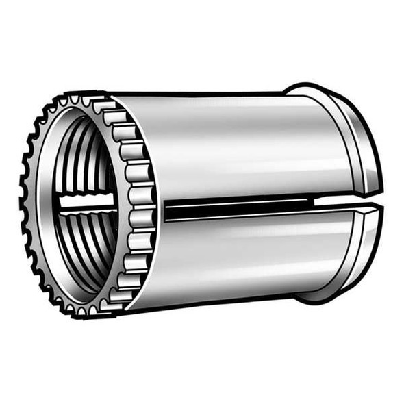 E-Z Lok Press Insert, Brass, 50 PK 170-006-BR-PK50