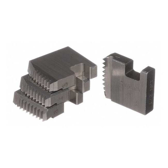 Ridgid Pipe Thread Die,1/2 In,Alloy,4 Pc 37825