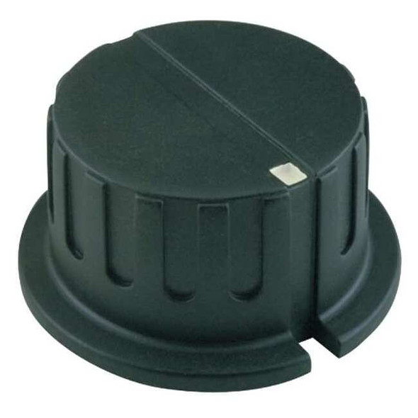 Davies Control Knob, 1/4" Thread Size, Bushing, Brass Type 1155