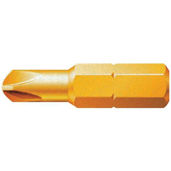 Wera Torsion Bit, Metric, 1/4", Hex, 8mm, 1" 05066642001