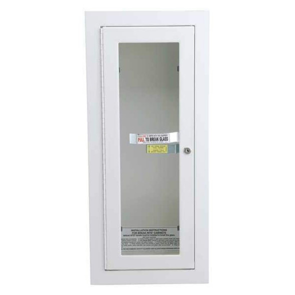 Alta Fire Extinguisher Cabinet, Semi Recessed, 26 3-4 in Height, 10 lb 7022-B