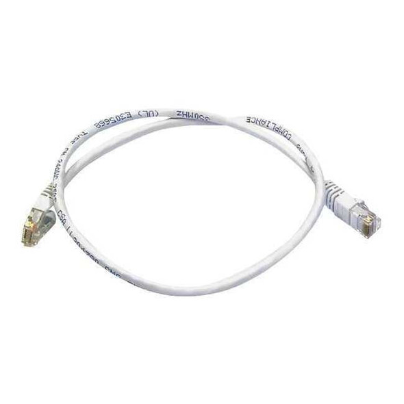 Monoprice Patch Cord,Cat 6,Booted,White,2.0 ft. 4113