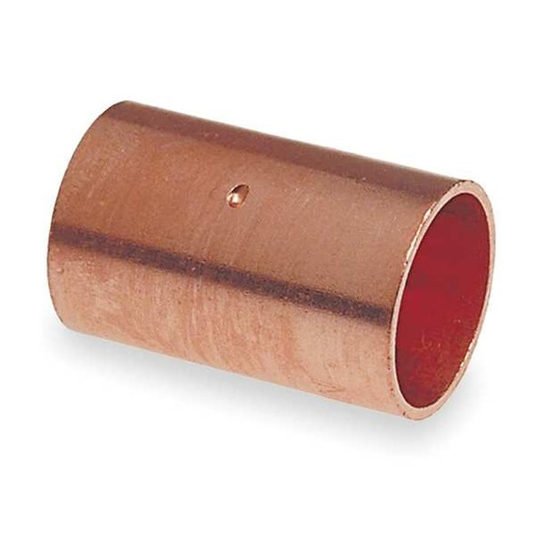 Nibco Coupling,Dimple Stop,Wrot Copper,1-1/2" 600DS 11/2