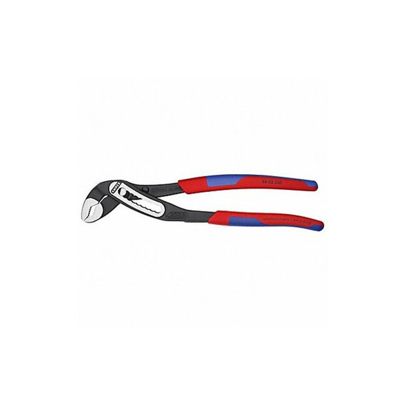 10 in Knipex Alligator V-Jaw Water Pump Plier Serrated, Bi-Material Grip