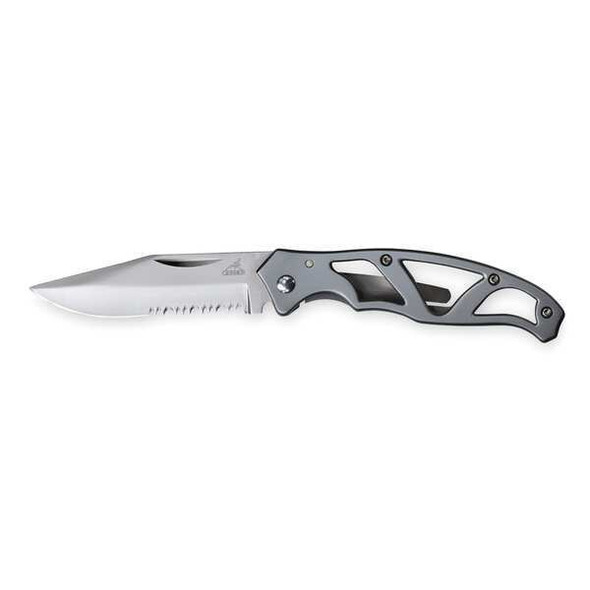 Gerber Locking Pocket Knife,Serrated,2 1/4 In 22-48484