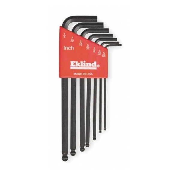 Eklind 7 Piece SAE L-Shape Hex Key Set, 13207 13207