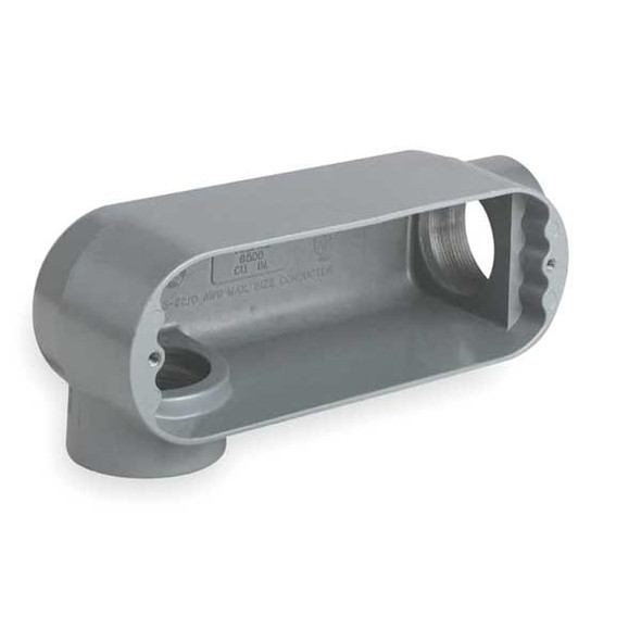 Hubbell Killark Conduit Outlet Body,Iron,Trd Sz 1in OLR-3M Hubbell Killark Conduit Outlet Body,Iron,Trd Sz 1in OLR-3M