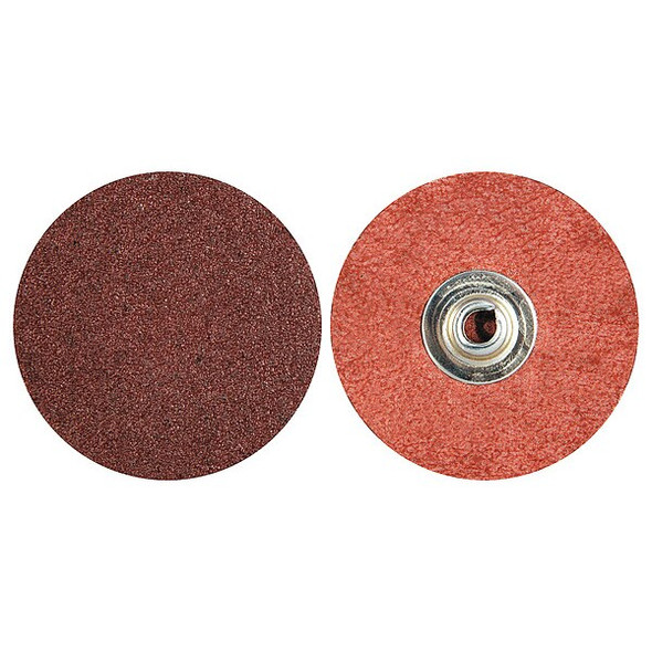 Merit Quick-Change Sand Disc,2 in Dia,TS,PK100 69957399640