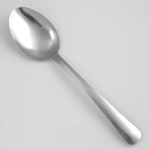 Walco Serving Spoon,8 in L,Silver,PK24 WL7203 Walco Serving Spoon,8 in L,Silver,PK24 WL7203
