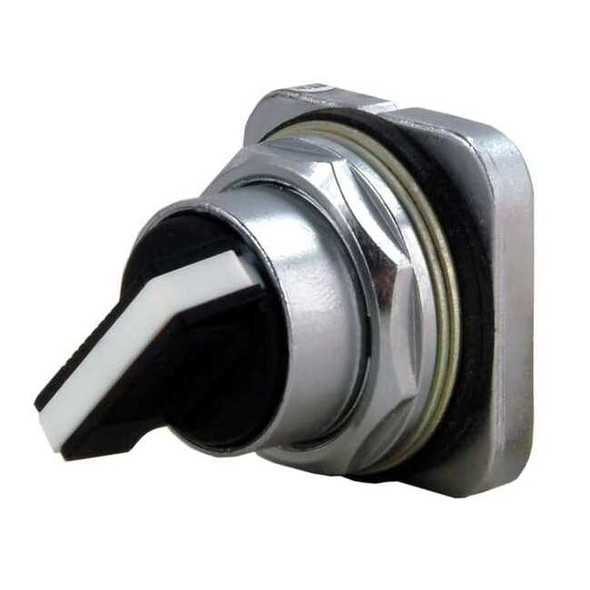 Siemens ShortHandleSelectorSwitch,Blk,2Pos,30mm 52SA2AAB
