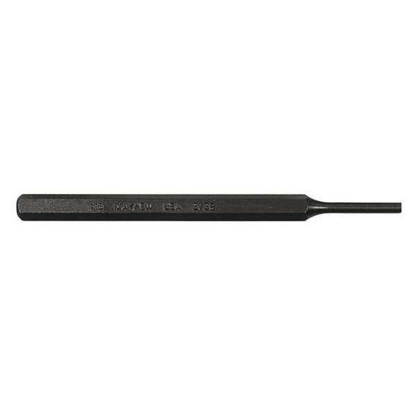 Mayhew Pro Pin Punch,5in L,5/32in Tip,Steel,BO 21003