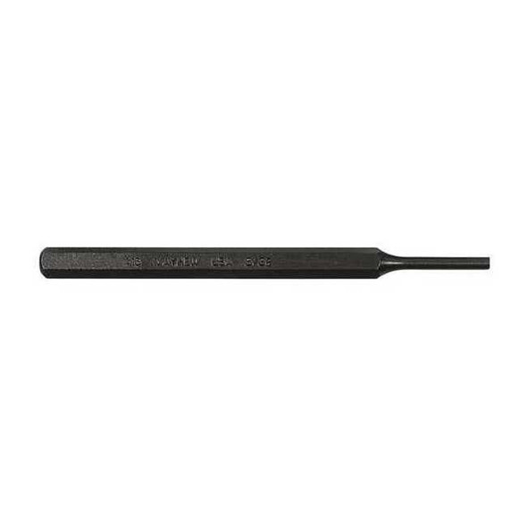 Mayhew Pro Pin Punch,5in L,5/32in Tip,Steel,BO 21003
