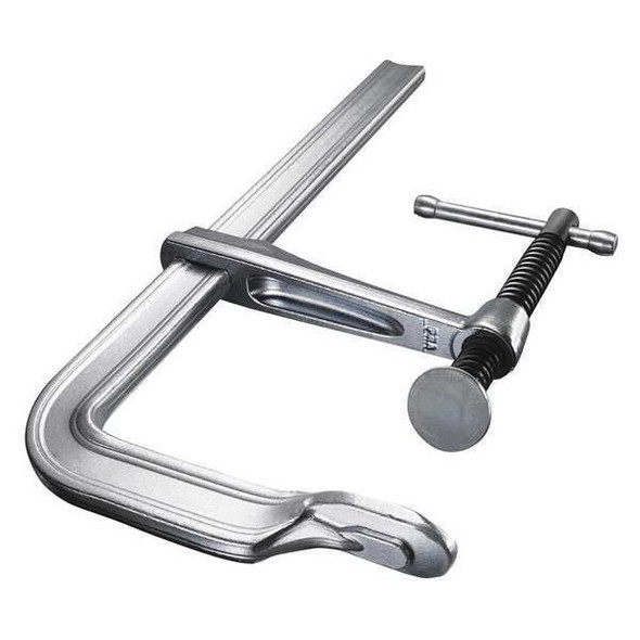 Bessey 24 in Bar Clamp, Forged Steel Handle and 4 3/4 in Throat Depth 1200-S24