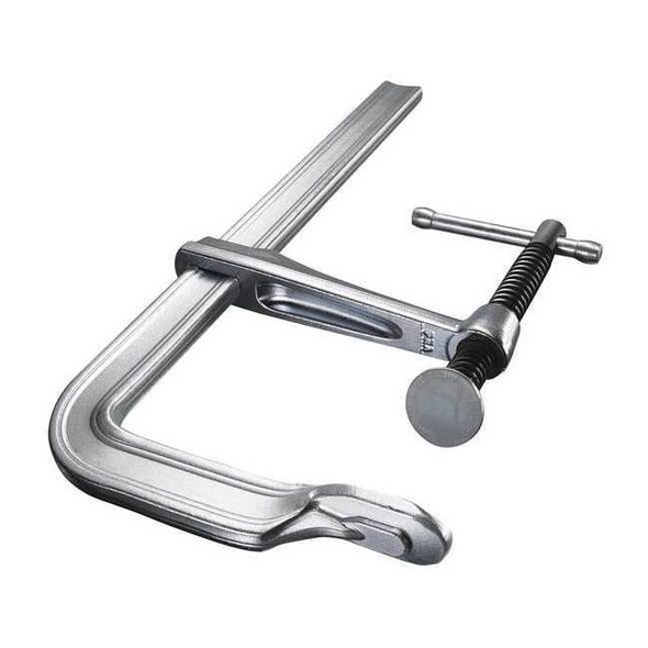 Bessey 24 in Bar Clamp, Forged Steel Handle and 4 3/4 in Throat Depth 1200-S24
