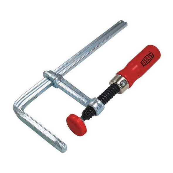 Bessey 4-11/16" Bar Clamp, Wood Handle and 2-5/16" Throat Depth GTR12
