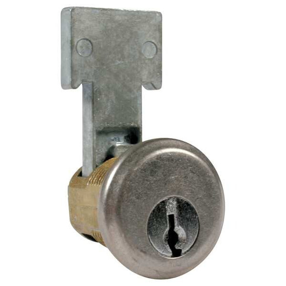 Compx National Cabinet and Drawer Dead Bolt Locks,Silvr C8137-107-26D
