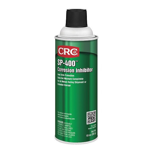Crc Corrosion Inhibitor, SP-400, H2, Aerosol Can, 10 oz, Amber 03282