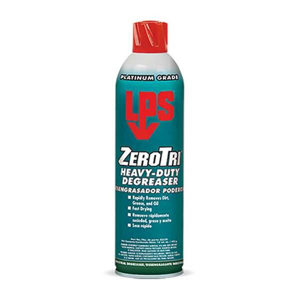 Lps Degreaser, 15 Oz Aerosol Can, Liquid, Clear Colorless 03520