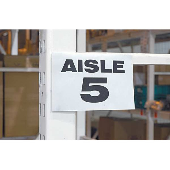 Aigner Index Aisle Sign Kit,Pk10 WSK-1Y