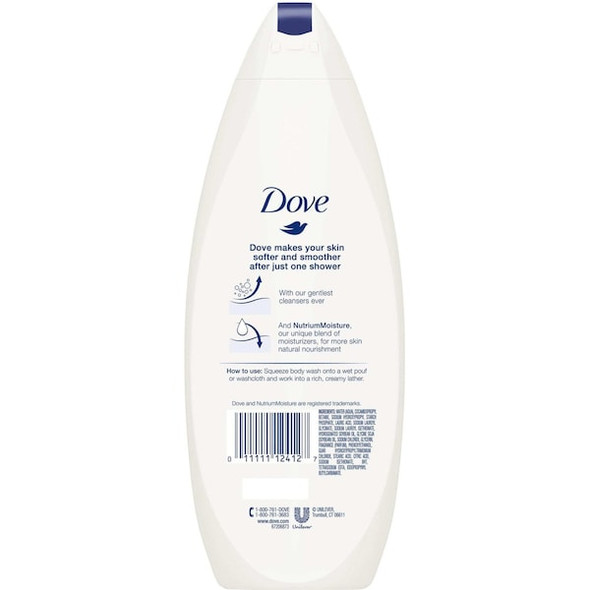 Dove Body Wash,12 oz.,Tinted Shade,PK6 CB123410