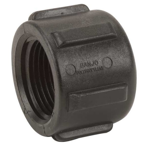 Manufacturer Varies Cap,1 in Pipe Size, Schedule 80, FNPT CAP100