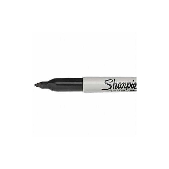Sharpie Permanent Marker,Black,Capped,PK12 30001B Sharpie Permanent Marker,Black,Capped,PK12 30001B
