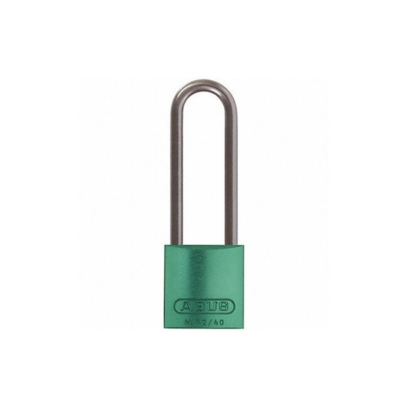 Abus Lockout Padlock,KA,Green,1-1/2"H 72 HB/40-75 KA Green Abus Lockout Padlock,KA,Green,1-1/2"H 72 HB/40-75 KA Green