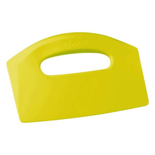 Remco Bench Scraper,Poly,Yellow,8 1/2 x 5 In 69606