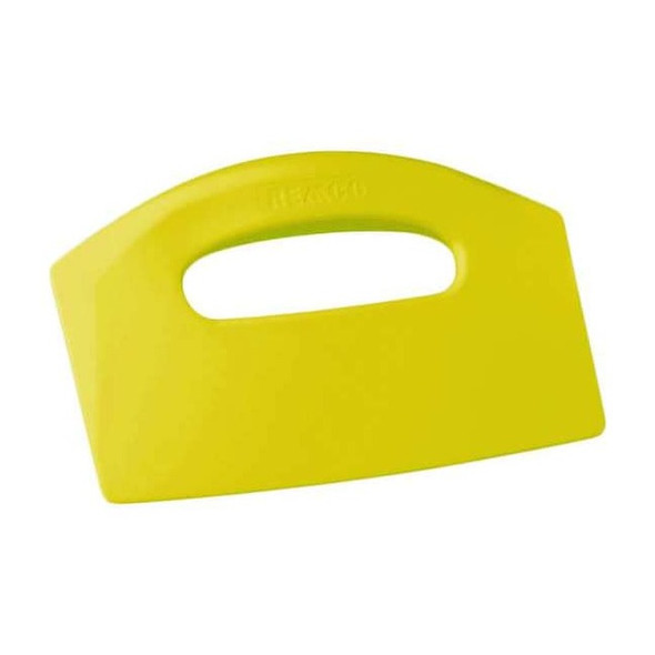 Remco Bench Scraper,Poly,Yellow,8 1/2 x 5 In 69606