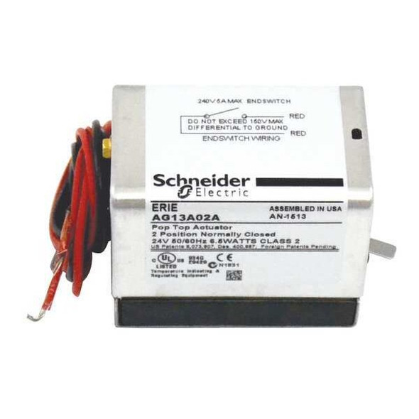 Erie Normally Closed Actuator,24V, End Switch AG13A02A