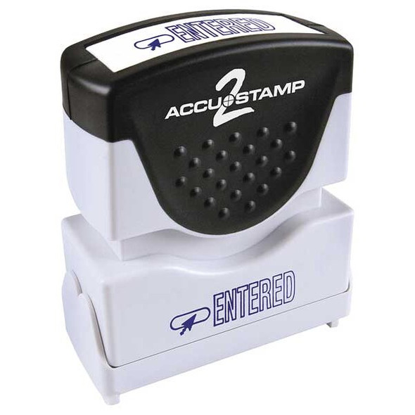Accu-Stamp2 Microban Message Stamp, Entered, 13/64" 038838