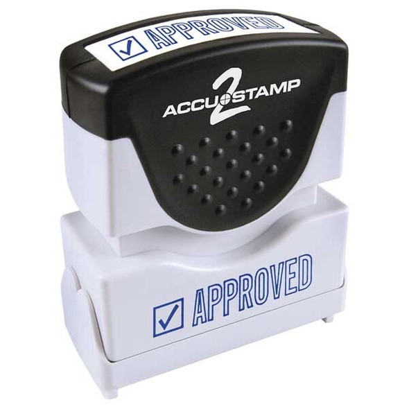 Accu-Stamp2 Microban Message Stamp, Approved, 3/8" 038840