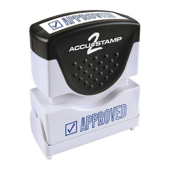 Accu-Stamp2 Microban Message Stamp, Approved, 3/8" 038840