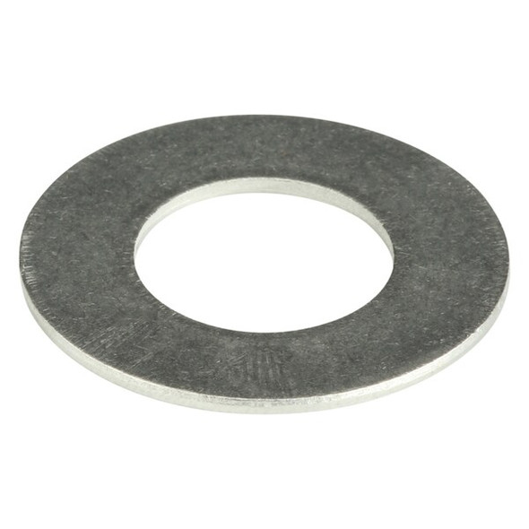 Flat Washer, For Screw Size 5/8" ,Stainless Steel Plain Finish, 25 PK