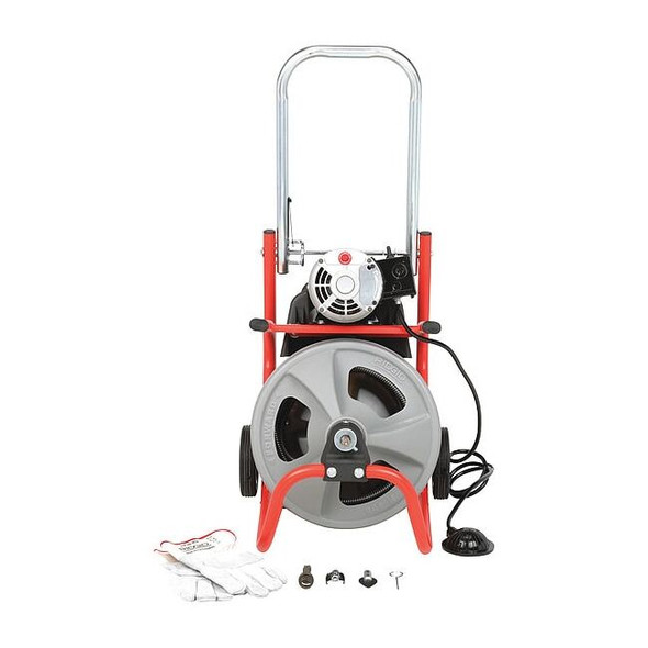 Ridgid 75 ft Corded Drain Cleaning Machine, 115V AC 26998