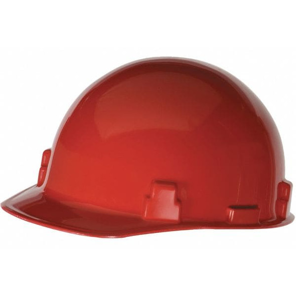 Msa Safety Hard Hat, SmoothDome(R), Polyethylene, 4 Point Ratchet, Type 1, Class E, Blue 10074068