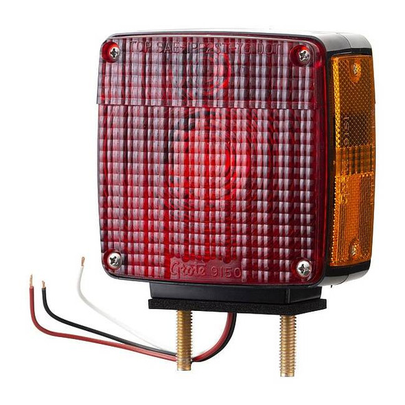 Grote Stop/Turn/Tail Light,Square,Red, Yellow 55410