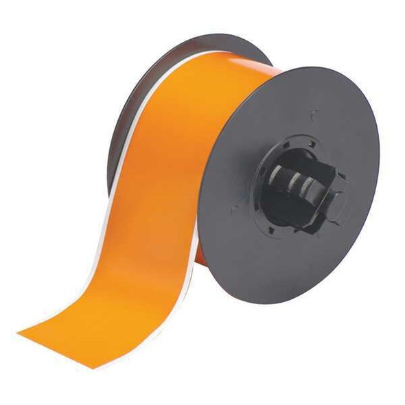 Brady Tape,Orange,100 ft. L,2-1/4 In. W B30C-2250-595-OR