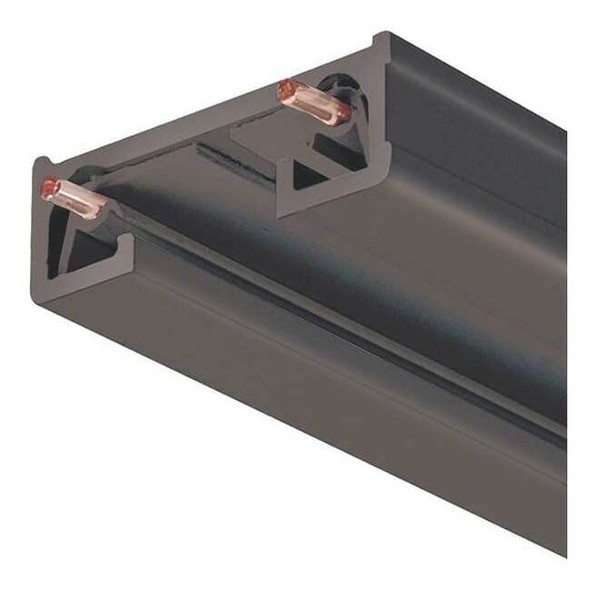 Juno Lighting J Track Section,Black,4ft,120V AC R 4FT BL