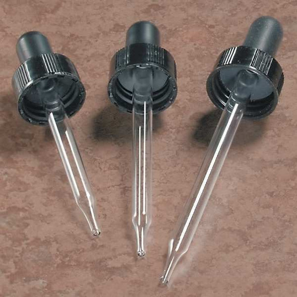 Qorpak Bottle Dropper Assemblies,74-76MM,PK12 CAP-05740