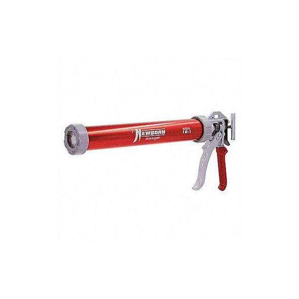 Newborn Caulk Gun,Aluminum,Red 620-AL-RED