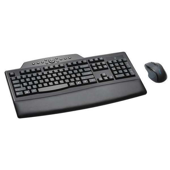 Kensington Keyboard and Mouse Set,Black,2 3/4" H K72403USA Kensington Keyboard and Mouse Set,Black,2 3/4" H K72403USA