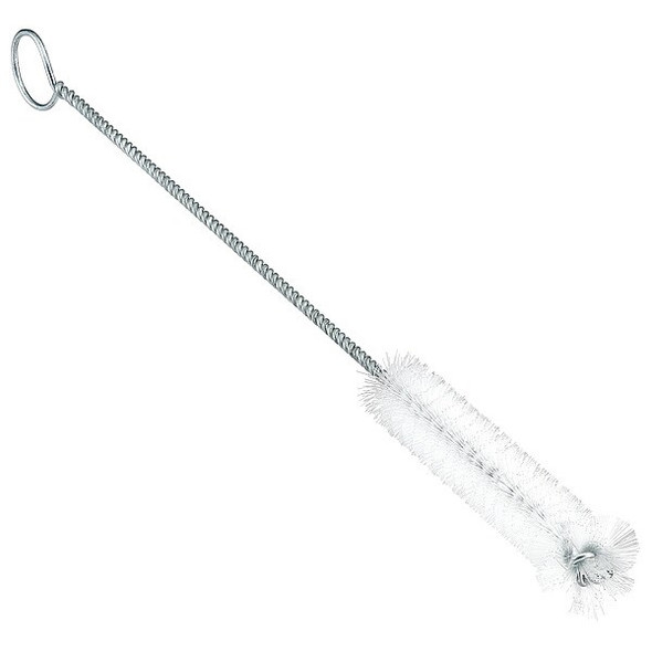 Tanis Radial End Brush, 3 in L Brush, Natural, Wire, 8 in L Overall 06130