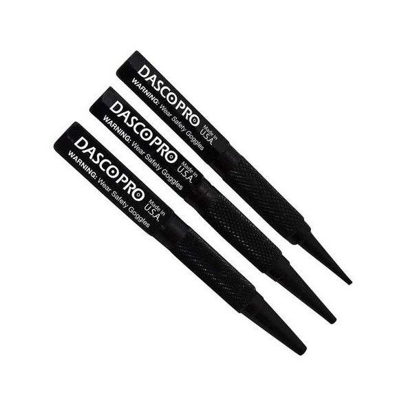 Dasco Pro Nail Set, 4" L, Black Oxide, 3 Pcs 77