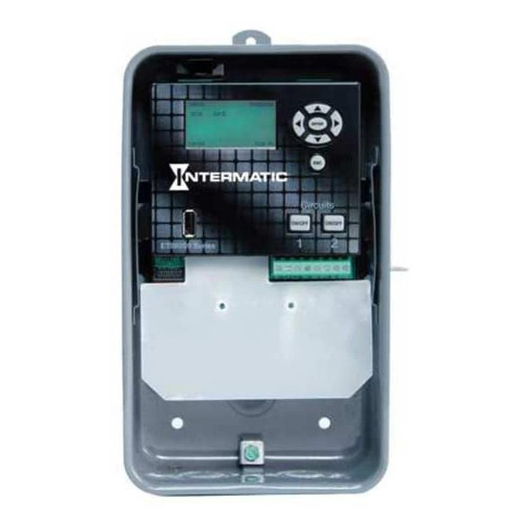 Intermatic ElectronicTimer,Astronomic,Gray,Metal ET90215CR