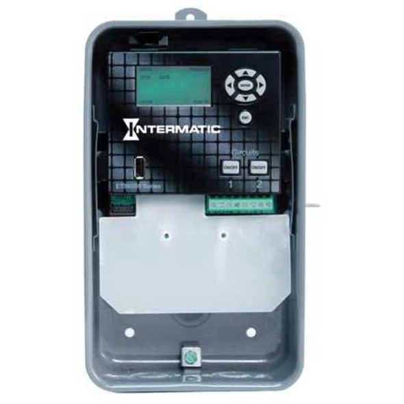 Intermatic Electronic Timer,Astro 365 Days,SPDT ET90215CR