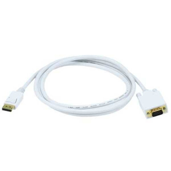 Monoprice Computer Cable Adapter,White,6ft L 6019 Monoprice Computer Cable Adapter,White,6ft L 6019