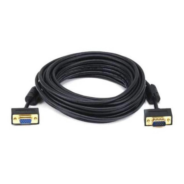 Monoprice A/V Cable, Ultra Slim SVGA M/F,25Ft 6373