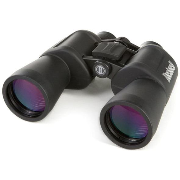 Bushnell Binoculars, 10x Magnification, Porro Prism, 341 ft at 1000 yd Field of View 131056