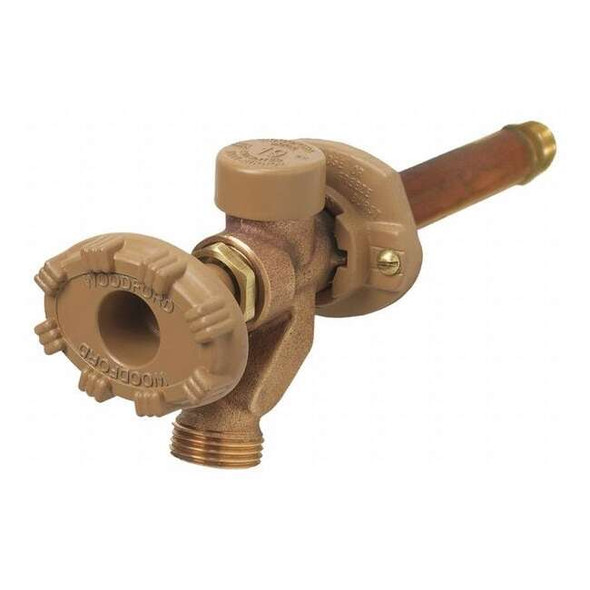 Woodford Manufacturing Frost Proof Silcock,Anti-Siphon,10 In. 19CP-10